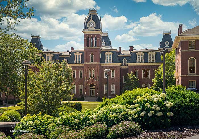 Woodburn Hall at West Virginia University in Morgantown, WV