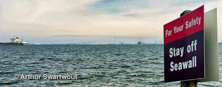 Francis Scott Key Bridge after the collapse