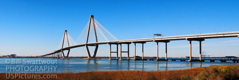 Arthur Ravenel Jr. Bridge Panorama Format