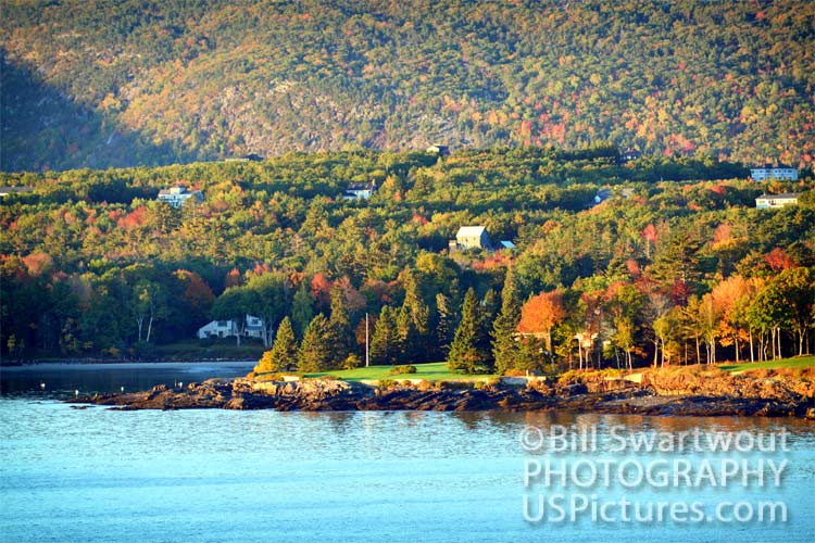 New England Fall Foliage Bar Harbor, ME