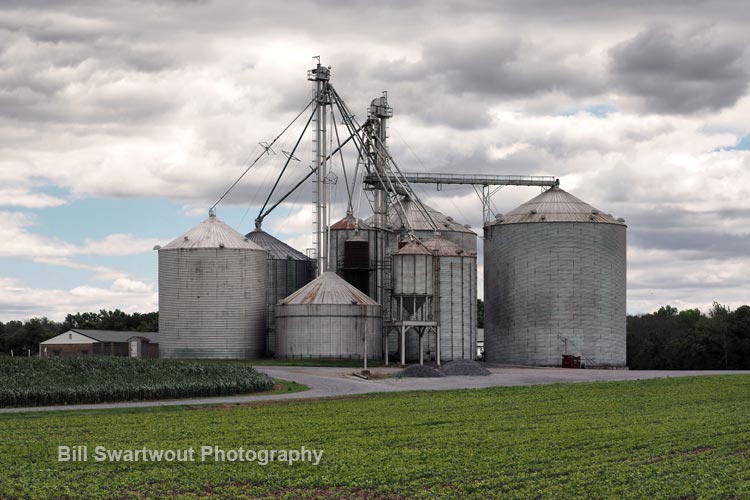 delmarve grain elevator in color