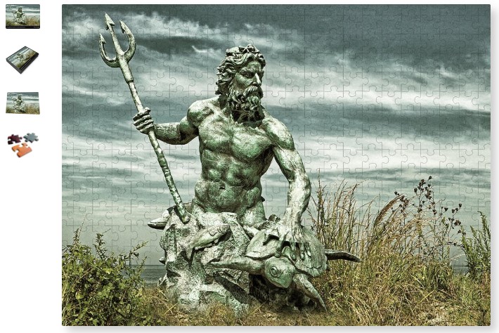 king neptune jigsaw puzzle