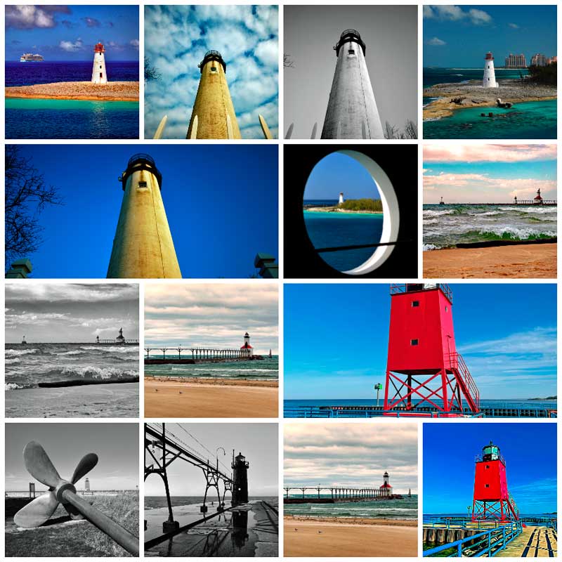 Collection of Lighthouses by Bill Swartwout Photography